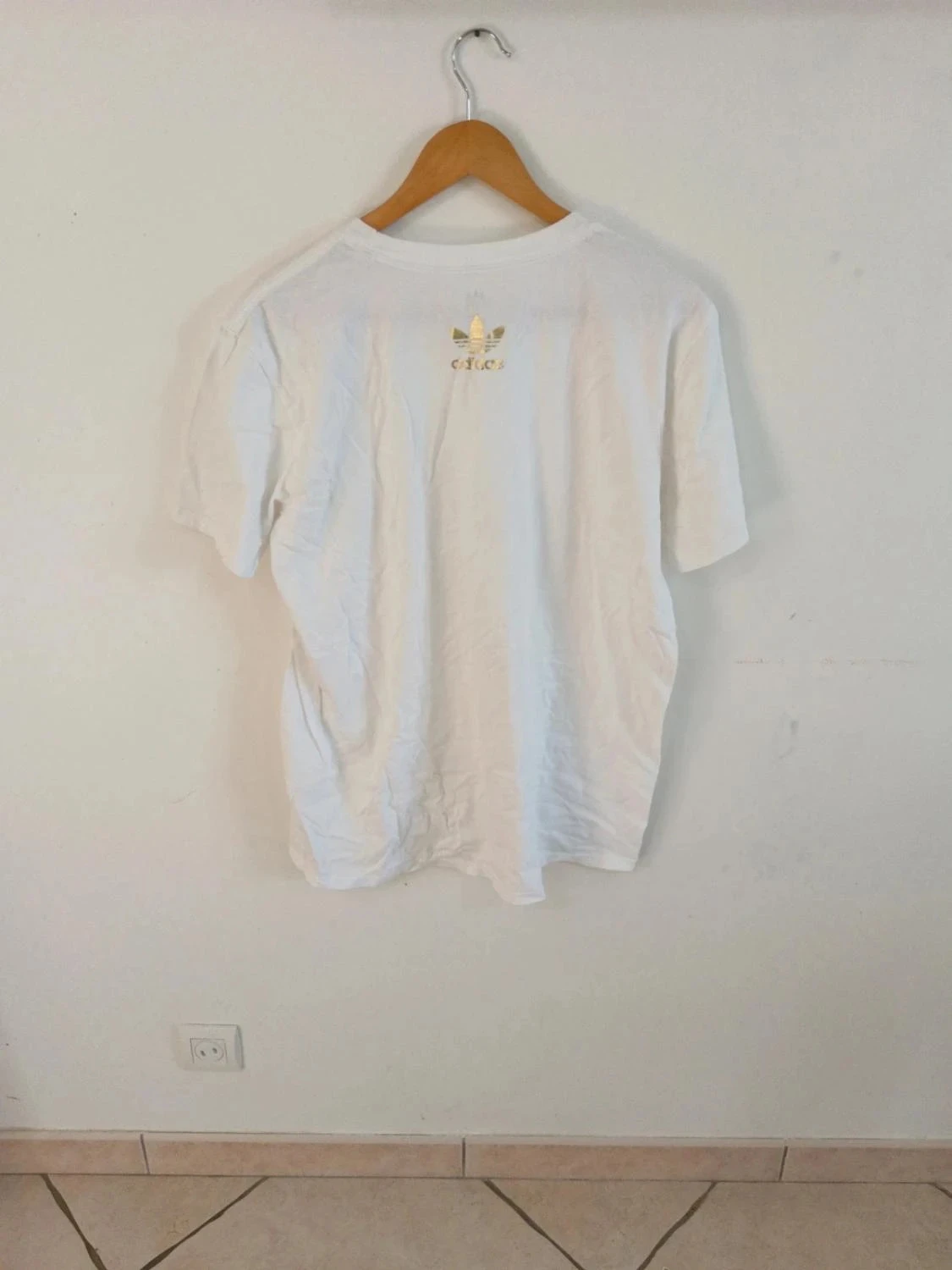 Camiseta C128 blanca Adidas L – photo 3